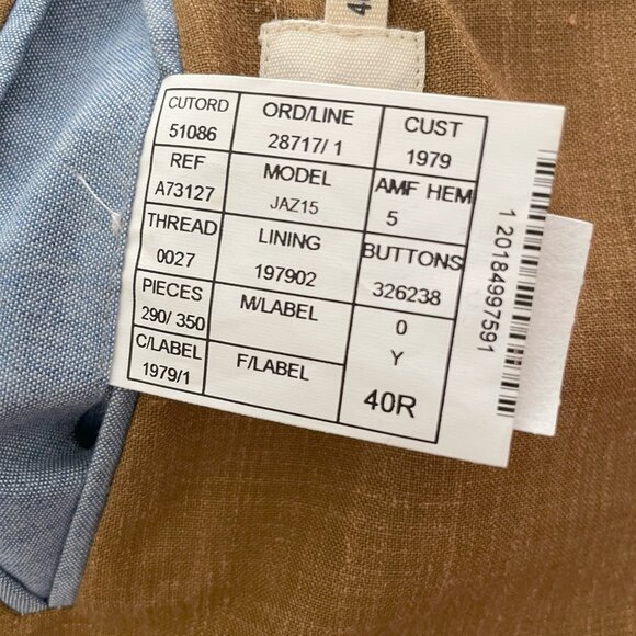 LIKE NEW | Taylor Stitch The Telegraph Blazer in British Khaki - Picture 2 of 6